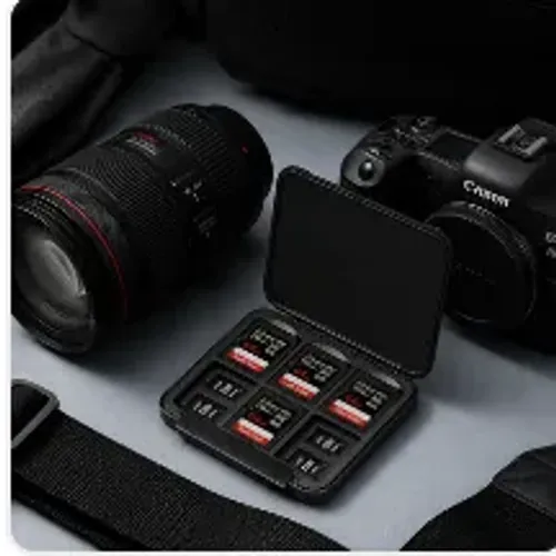 Estojo Case Porta Cartão Memória 6 Sd / 12 Micro Mini Sd