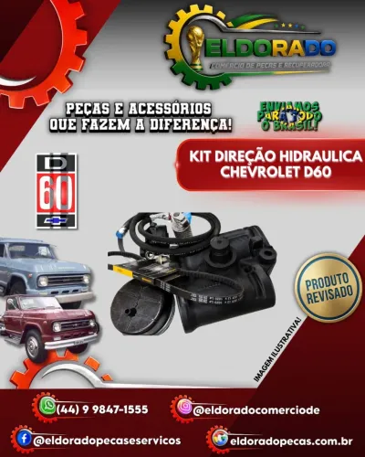 Kit Direção Hidráulica Chevrolet D60