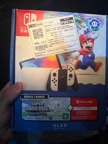 Nintendo Switch Oled lacrado