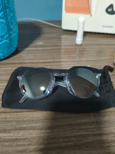 Óculos de Sol Oakley HSTN Matte Carbon Lentes Prizm Tungsten 
