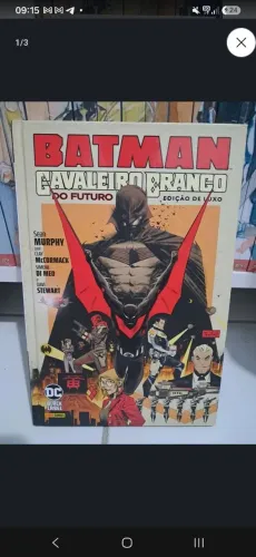Batman Cavaleiro branco capa dura