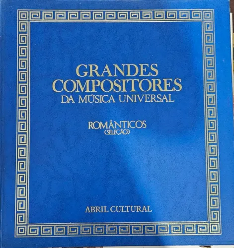 Lp box vinil grandes compositores como Chopin, Liszt...