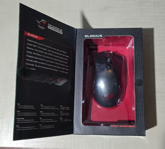 Mouse Gamer Asus ROG primeira edição - Relíquia 