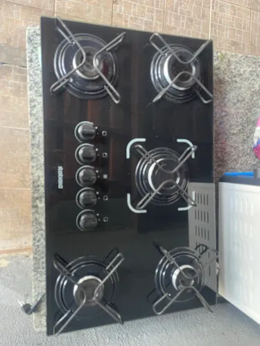 Fogao coocktop 5 bocas elétrico Itatiaia *