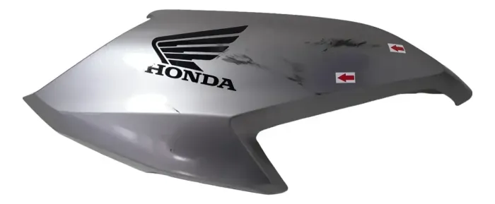 Carenagem Aba Cg 160 Fan 22/24 L/e Orig Detalhes 59102 - Prateado