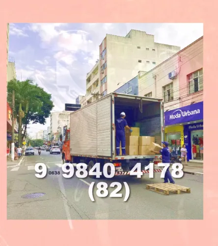 MUDANÇA EM CENTRO/TABULEIRO DOS MARTINS/FAROL/SANTA LÚCIA (82+9 9840+4178) MGT