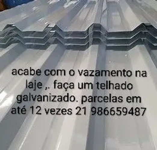 Telhados galvanizado 