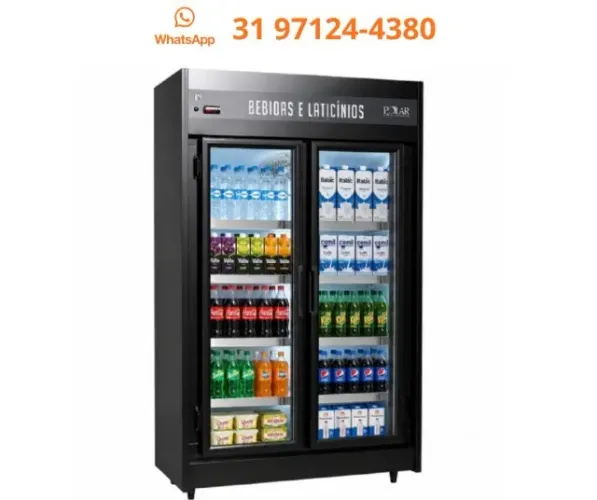 Refrigerador de Bebidas 2 Portas Polar Novo