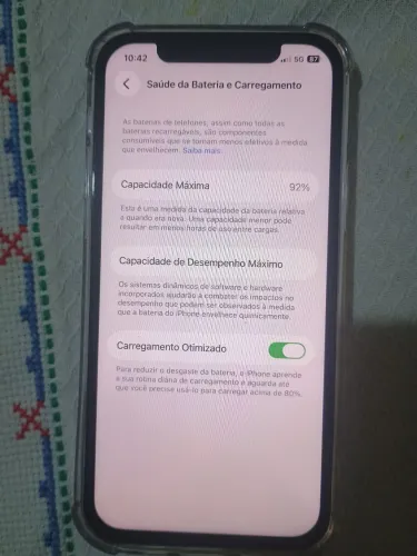 Vendo iPhone 12 - 128 GB Roxo - 92% de Bateria - Ótimo estado
