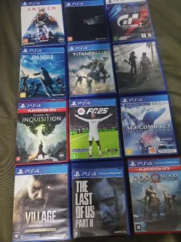 Jogos de PS4 e ps5 variados