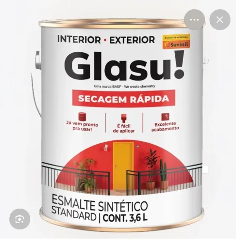 Esmalte sintético 3,6L cinza médio