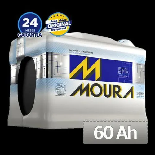 Bateria carro 60 ampéres 129,00