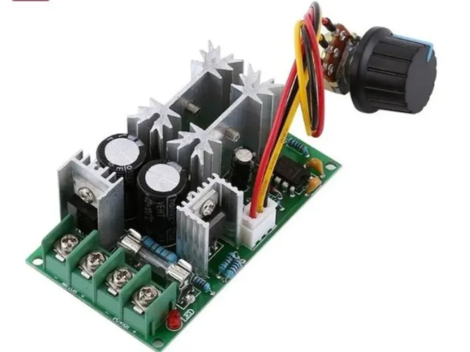 COD-AM370 Controlador Pwm 20a 10v A 60v De Velocidade P/ Motor Dc Arduino Automação