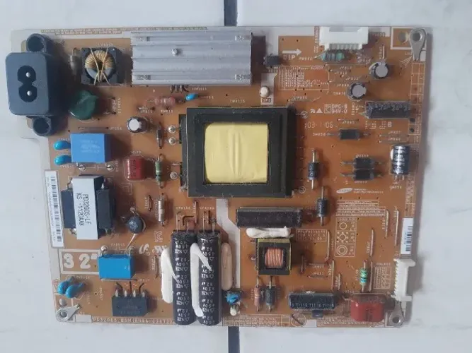 Placa da fonte da tv samsung modelo un32d4003bg