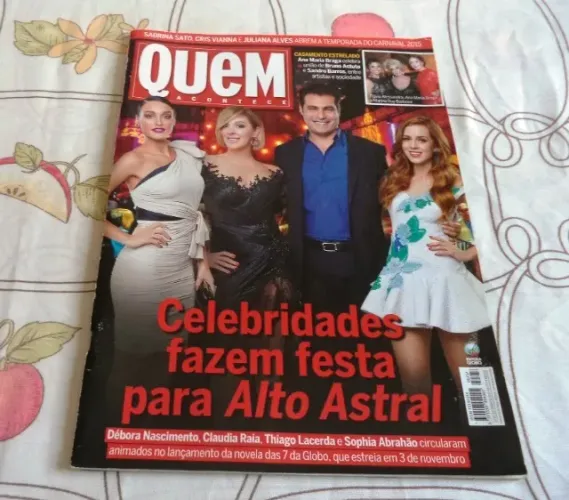 Revista Quem Acontece 24 Outubro 2014. Celebridades.  Para Colecionadores.