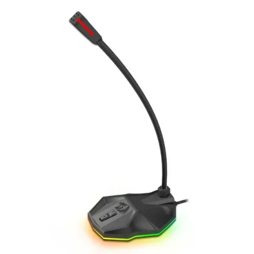 Microfone Gamer USB Stix Redragon Gm-99 Preto - WZetta 