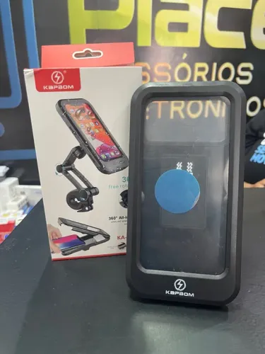 Suporte Case Capa Celular P Bike Moto Prova D'agua Magnetico