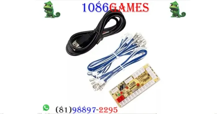 Placa Zero Delay Usb Arcade Joystick P/ Raspberry Pi3 Pc Ps4