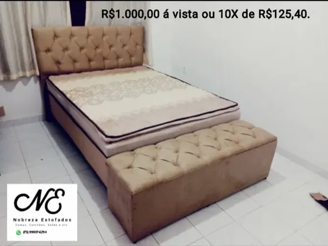 Conjunto super luxo - cama box 