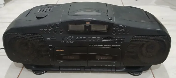 Rádio samsung rcd-2600 - no estado 