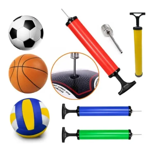 Bomba de Ar para Encher Inflar Bola - Futebol Volei Etc