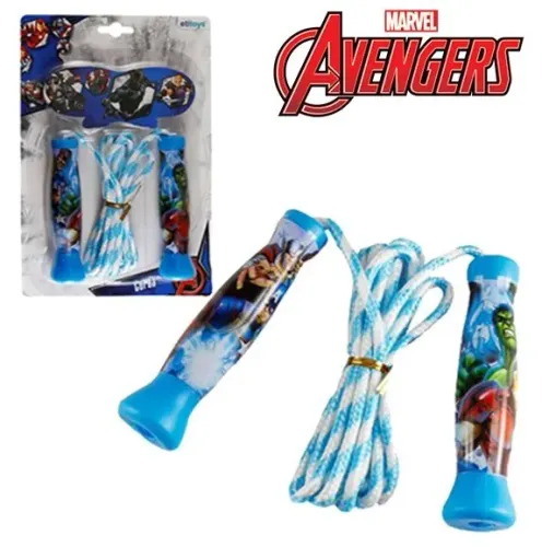 Pula Corda Com Cabo Plástico Avengers Marvel