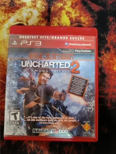 Uncharted 2 Playstation 3 Ps3 Original Mídia Fìsica - Promoção