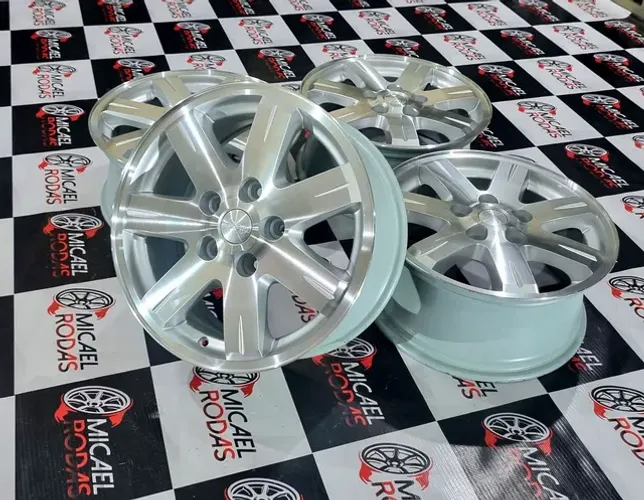 Jogo de rodas 17" jeep grand Cherokee limited crd 5x127 + pintura nova