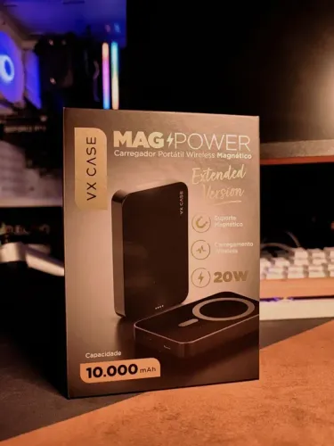 Carregador Portátil Mag Power VX Case 10.000 mAh