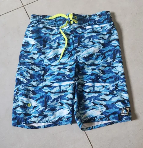Bermuda de Praia Infantil Laguna - Tamanho 10/12