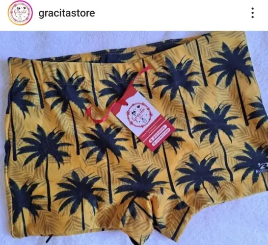 Sunga Praia Estampada 