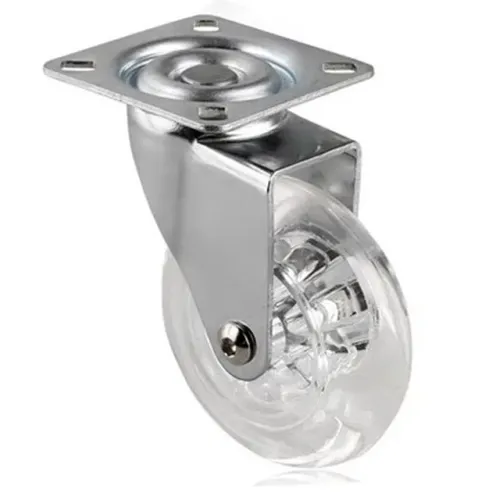 Rodizio Giratorio Transp 75mm - 3pol Kit 2pçs Bfh1922