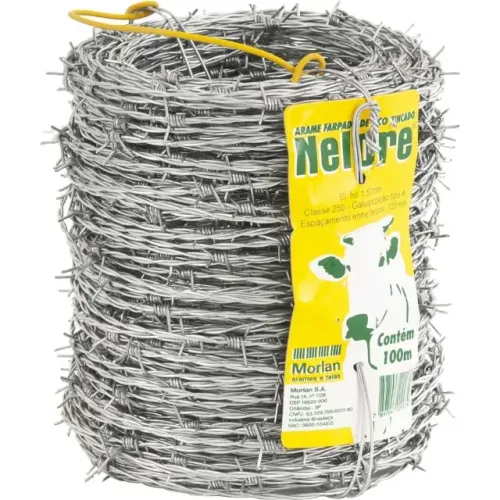 Rolo Arame Farpado 100 Metros Nelore