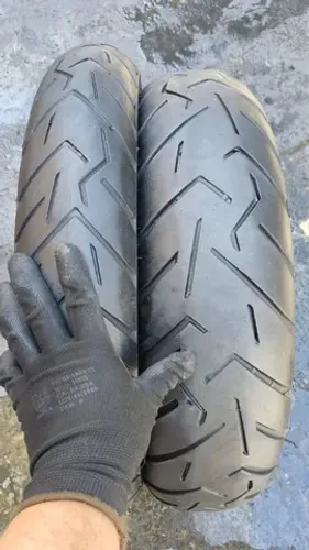Par pneu usado Pirelli Scorpion Trail2 150/70-17 110/80-19