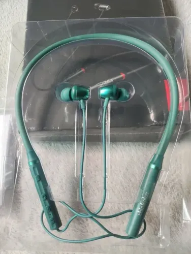 Fone bluetooth lenovo esporte, resistente água, magnético, 8h de bateria