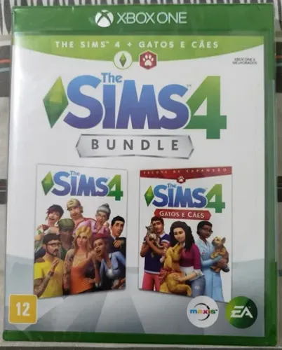 The Sims 4: Plus Cats & Dogs Bundle 4 Standard Edition Electronic Arts Xbox One Físico