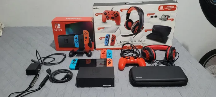 Kit Nintendo Switch completo com acessórios Nyko