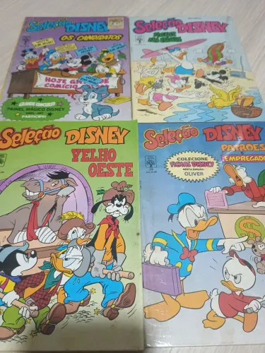 Coleção Gibis Seleção Disney - HQs e Revistas Antigas. Venda avulsa.