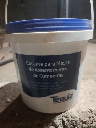 Corante para Massa de Assentamento de Cumeeiras Tegula