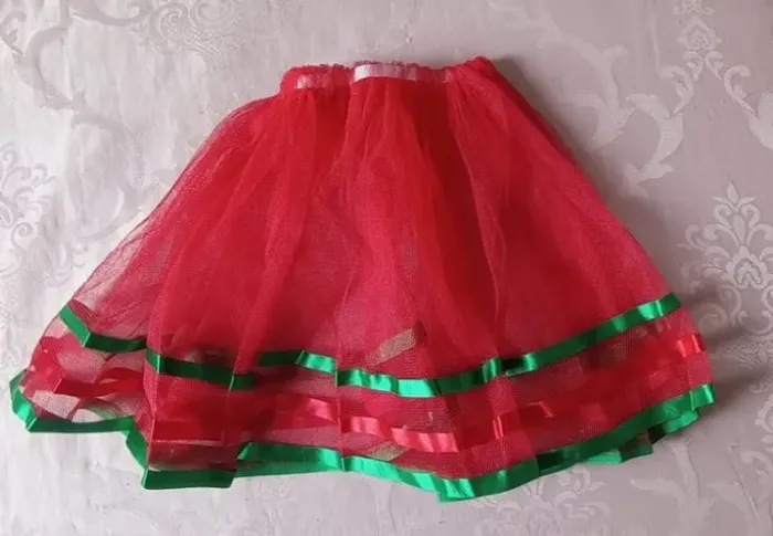 Saia de Filó Natalina