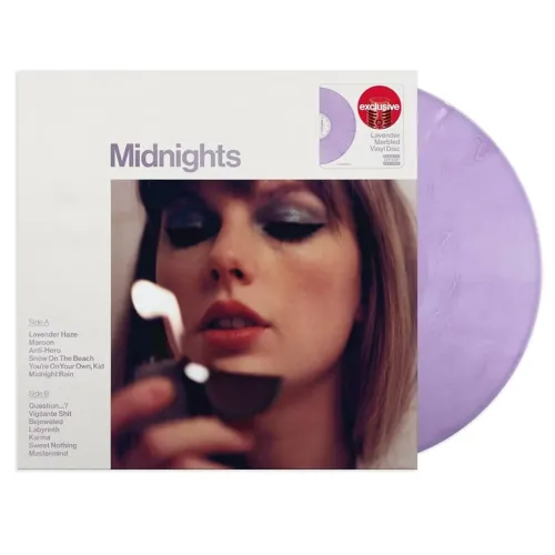 Taylor Swift Midnights Vinil Lavanda Target Exclusive