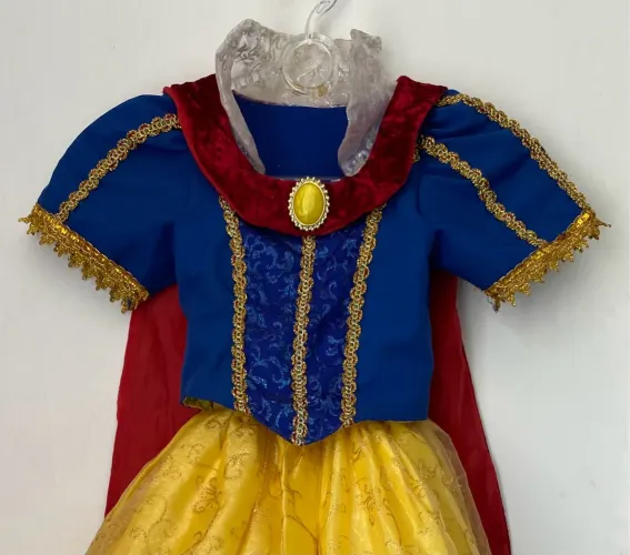 Fantasia Infantil de Branca de Neve
