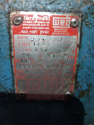 Motor Elétrico Weg 75cv 