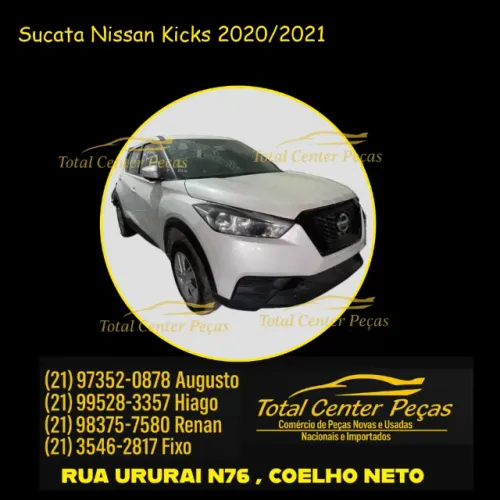 Sucata prata Nissan Versa 16sl Cvt 2018  prata