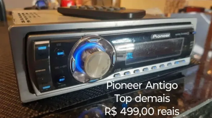 Pioneer Antigo DEH P5980iB - Muitas opções de regulagem, sem gráficos