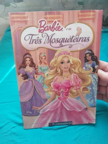 Livro infantil inédito Barbie e as 3 Mosqueteiras