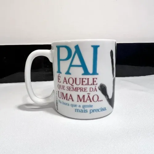 Caneca Pai é Aquele Que Sempre dá Uma Mão - 250 ml 