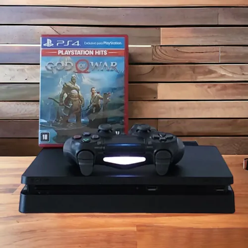 PS4 1TB c/ Garantia + Brinde (01 Jogo). Temos Loja Física!!! <br>