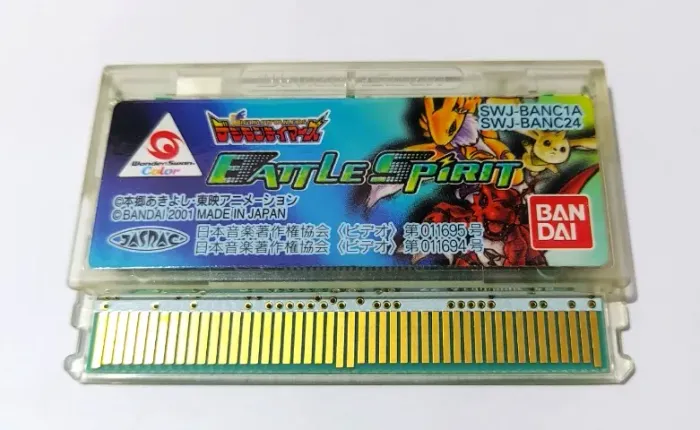 Digimon Tamers Battle Spirit  Para Wonderswan Color 