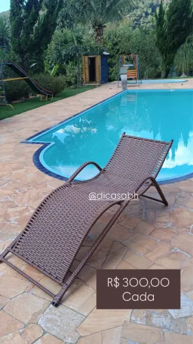 Espreguiçadeira para piscina pronta entrega 